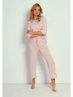 Dámské pyžamo Sara model 20864095 kr/r SXL Viskóza W25 - Taro