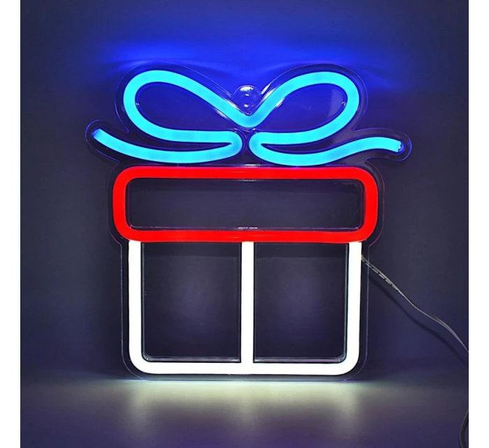 FIGURKA NEONOVÁ LAMPA DÁREK FIGURKA NEONOVÁ LAMPA DÁREK