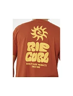 Pánské tričko RIP CURL Pacific Rinse Glass Off Tee, hnědé