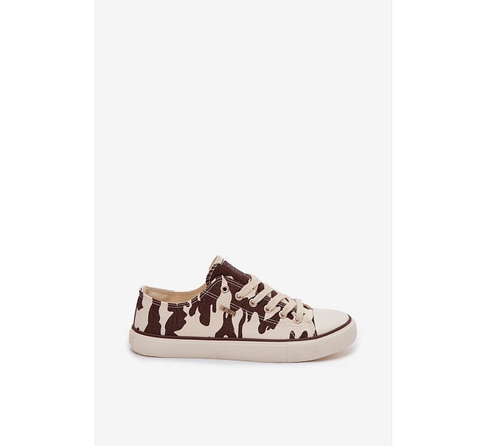 Dámské nízké tenisky Big Star model 22100966 s výšivkou - Big Star Shoes