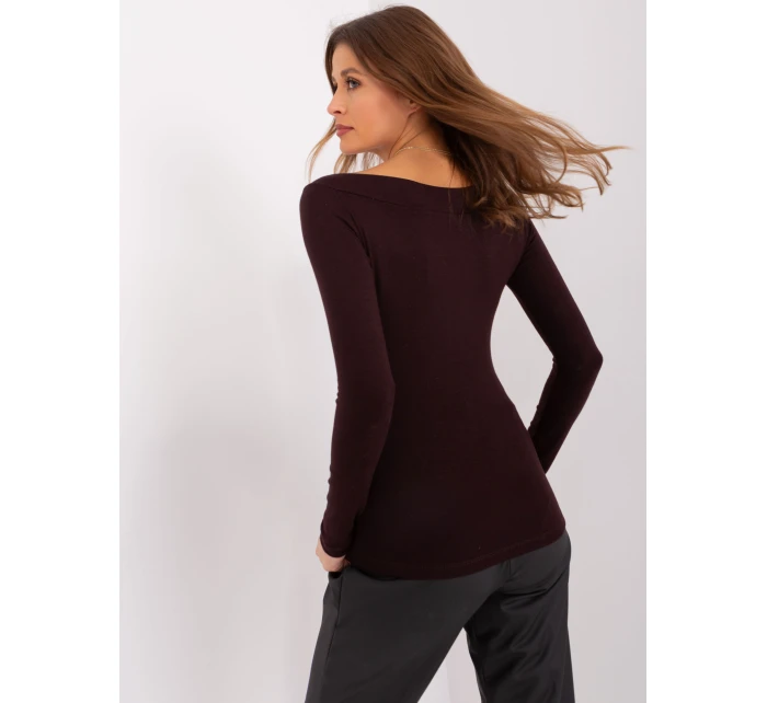 Bluzka EM BZ model 21898762 ciemny brązowy - FPrice