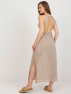 TW SK BI 8676 šaty.22 béžová