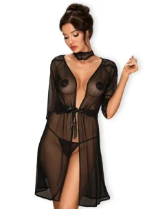 Sexy župan Lucita peignoir - Obsessive