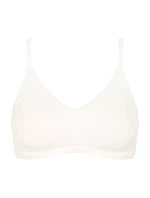 Dámská podprsenka GO Daily Cotton Soft bra - WHITE - bílá 00GZ - SLOGGI