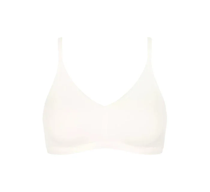 sloggi GO Daily Cotton Soft bra - WHITE - SLOGGI WHITE - SLOGGI