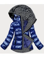 METALICZNA KURTKA DAMSKA Z KAPTUREM model 21243061 - SPEED.A