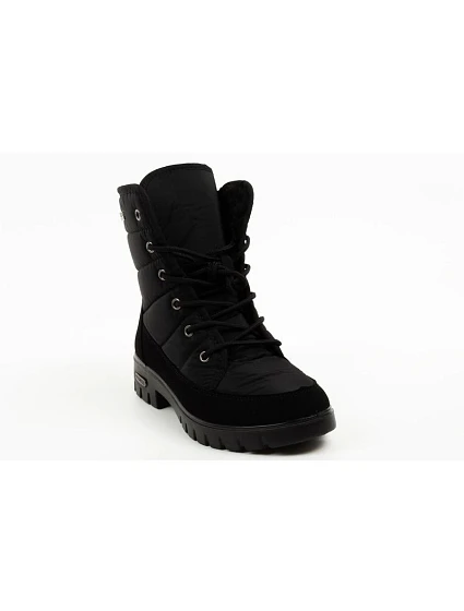 buty zimowe damskie czarne dámské model 22548913 - Progress buty zimowe damskie czarne dámské model 22548913 - Progress