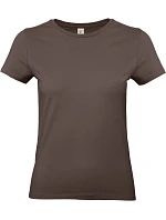 B&C #E190 /women Dámské tričko z těžké bavlny 01.004T brown B&C #E190 /women Dámské tričko z těžké bavlny 01.004T brown