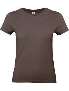 B&C #E190 /women Dámské tričko z těžké bavlny 01.004T brown