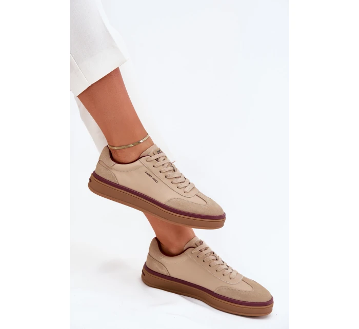 Dámské Kožené Tenisky Just Dare Béžové model 21703344 - Daniel Lopez Just Dare Dámské Kožené Tenisky Just Dare Béžové model 21703344 - Daniel Lopez Just Dare