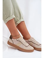 Dámské tenisky Big Star model 22042617 Béžové - Big Star Shoes Dámské tenisky Big Star model 22042617 Béžové - Big Star Shoes