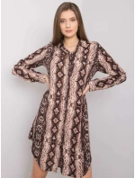 Šaty TO SK 1103 9.10P hnědá