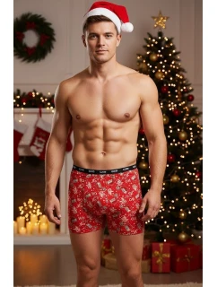 Boxerky C+3 art.VBE-709 Vánoce M-2XL