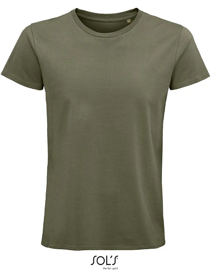 SOL'S Pioneer Men Pánské tričko z bio bavlny 25.3565 khaki SOL'S Pioneer Men Pánské tričko z bio bavlny 25.3565 khaki