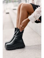 Boty Na Masivní Platformě Černé Florinara Boty Na Masivní Platformě Černé Florinara