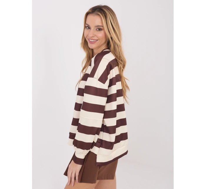 Bluza IT BL model 21834304 jasny beżowy - FPrice Bluza IT BL model 21834304 jasny beżowy - FPrice