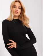 Sukienka PM SK model 18955486 czarny - FPrice Sukienka PM SK model 18955486 czarny - FPrice