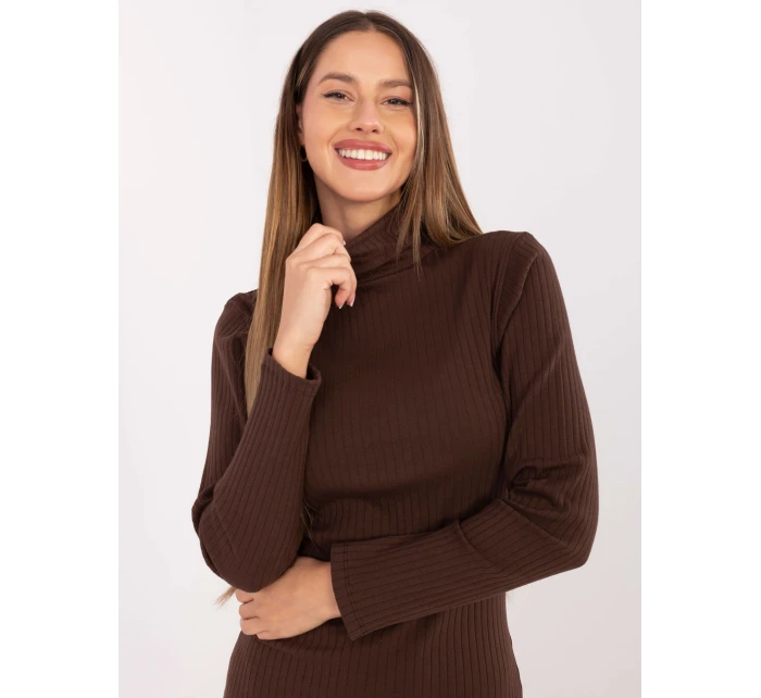 RV SK šaty A1048.83 tmavě hnědé RV SK šaty A1048.83 tmavě hnědé