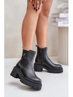 Boty na podpatku  model 202816 Step in style