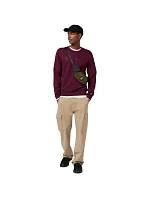 Pánská mikina Champion Crewneck Sweatshirt maroon 220272 RS522 pánské