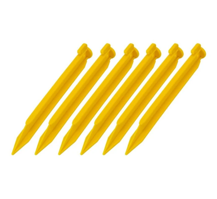 STANOVÉ KOLÍKY 22CM KPL 6KS ENERO CAMP PLASTOVÉ