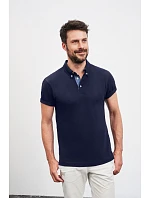 Daiber JN 964 Pánské piqué polo button-down 02.0964 navy/navy/white Daiber JN 964 Pánské piqué polo button-down 02.0964 navy/navy/white