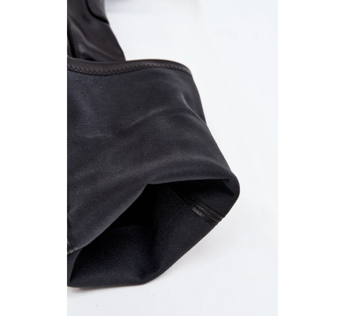 Dámské kozačky nad koleno na podpatku eko kůže černé model 21747894 - Boto