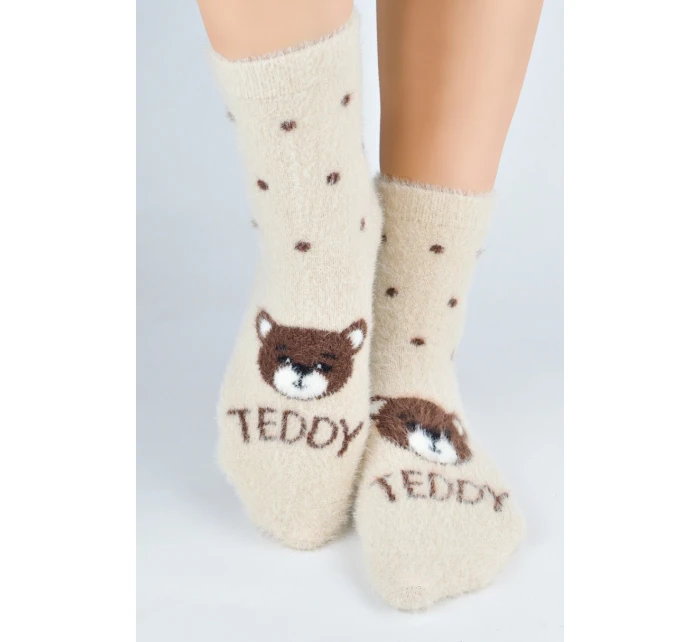 PLYŠOVÉ NADÝCHANÉ PONOŽKY SP016