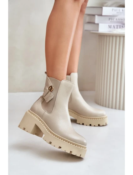 Boty na podpatku model 202815 Step in style Boty na podpatku model 202815 Step in style