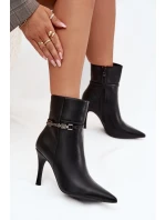 Boty na podpatku  model 217722 Step in style