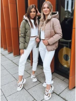 Dámská oboustranná péřová bunda VICTORIA SNUG zelená FashionStreet TY3716