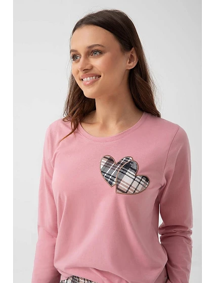 Pyžamo Luna 322 dlouhé/r M-2XL Z25/26 dámské