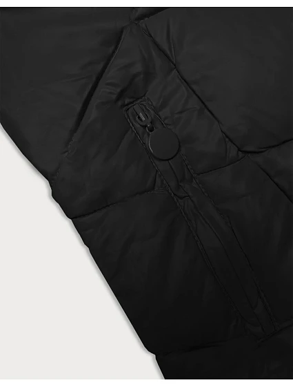 Černá dámská zimní bunda s kapucí model 21247159 - Z-DESIGN