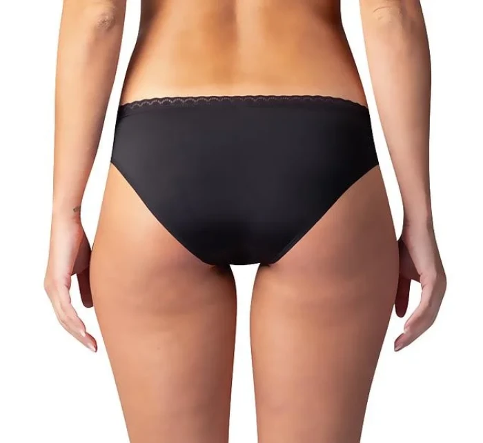 Dámské kalhotky s krajkou DAILY MICRO SLIP - BELLINDA - černá