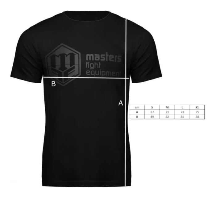 Tričko Masters M TS-BLACK 04111-01M