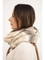 model 21859459 Dámská čepice s kapucí zelená neonová - K-Fashion