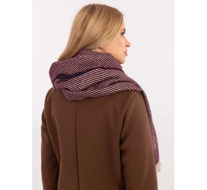 Szalik AT SZ model 20758562 bordowy - FPrice