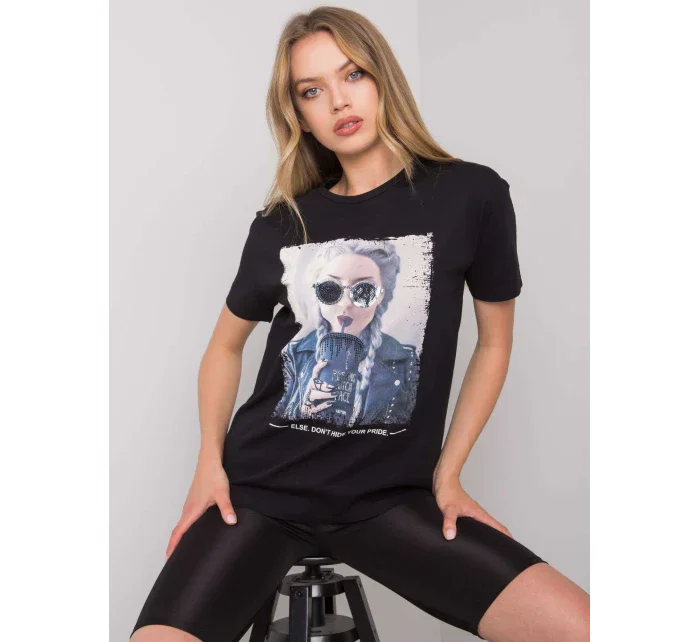 Tričko HB TS 3053.69P černá