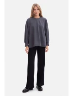 Pletená mikina uvolněného střihu model 21379939 - BeWear