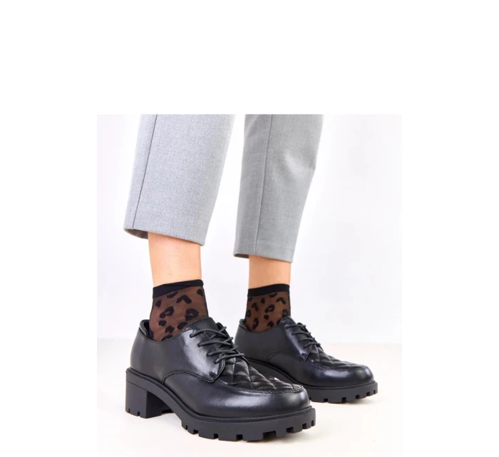 Polobotky na podpatku  model 219166 Solea