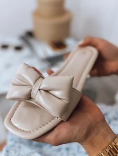 Dámské žabky BRANDY beige FashionStreet ZY0162