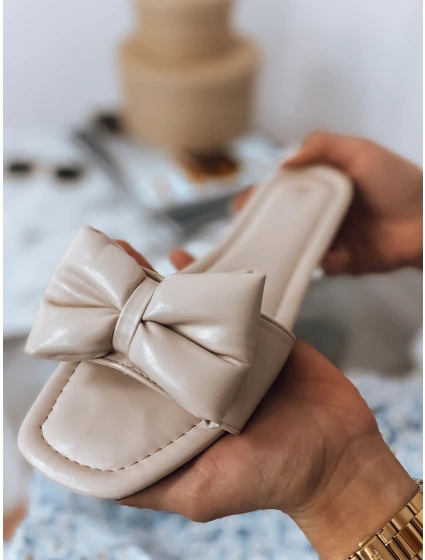 Dámské žabky BRANDY beige FashionStreet ZY0162