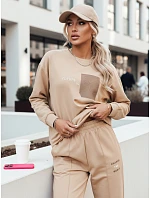 Dámská souprava FUTURE camel FashionStreet AY1038 Dámská souprava FUTURE camel FashionStreet AY1038
