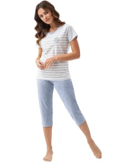 Pyžamo Luna 696 cr/r M-2XL L24 dámské