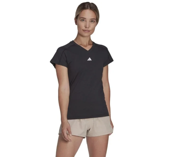 Adidas Aeroready Train Essentials Minimal Branding Triko s výstřihem W HN5543