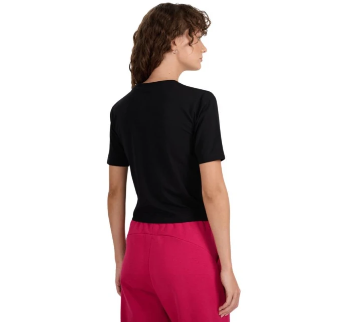 Dámské tričko 4F F2971 tmavě černé 4FWAW25TTSHF2971 20S