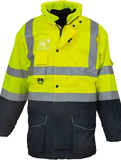 Yoko HVP 711 Hi-Vis 7-v-1 Bunda 79.P711 hi vis yellow/navy
