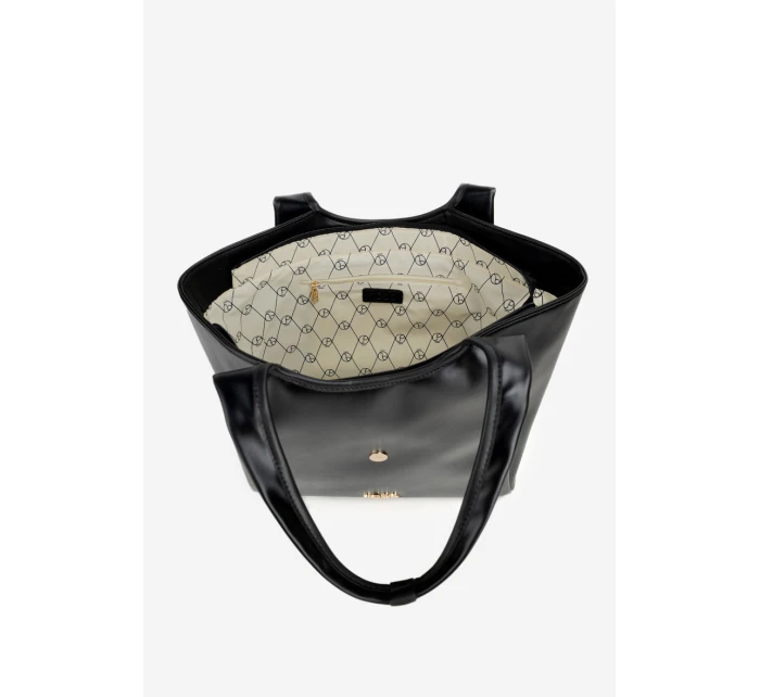 Shopper taška s přezkou NOBO BAG6010-020 Černá