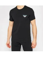 Pánské triko krátký rukáv  00020 černé  model 17296088 - Emporio Armani