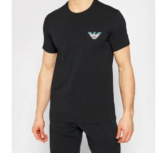 Pánské triko krátký rukáv  00020 černé  model 17296088 - Emporio Armani